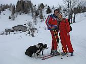 Salita escursionistica e sci-alpinistica da Schilpario al Passo Campelli (1892 m) e al Monte Campioncino (2100 m.) il 6 gennaio 2010 - FOTOGALLERY